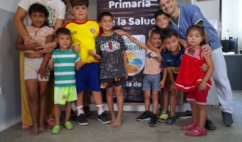 SE REALIZ� UNA JORNADA ODONTOL�GICA EN CASA DE LAS INFANCIAS